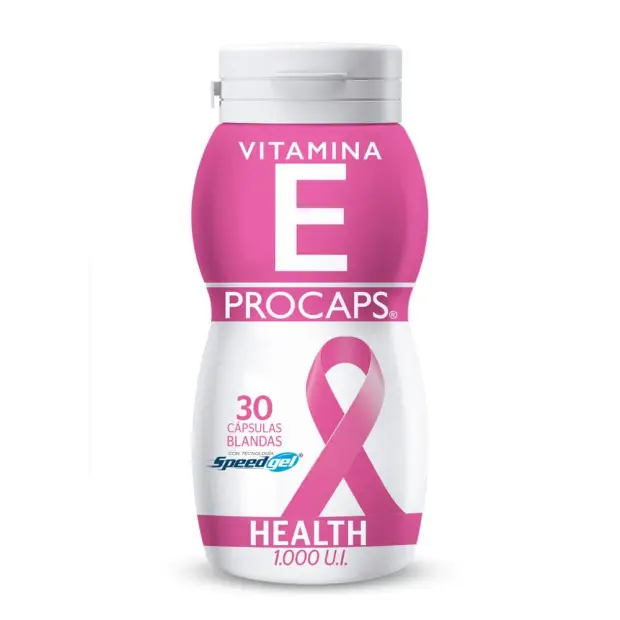 Vitamina E Procaps - Antioxidante natural para piel y sistema inmune - Natural Be Colombia