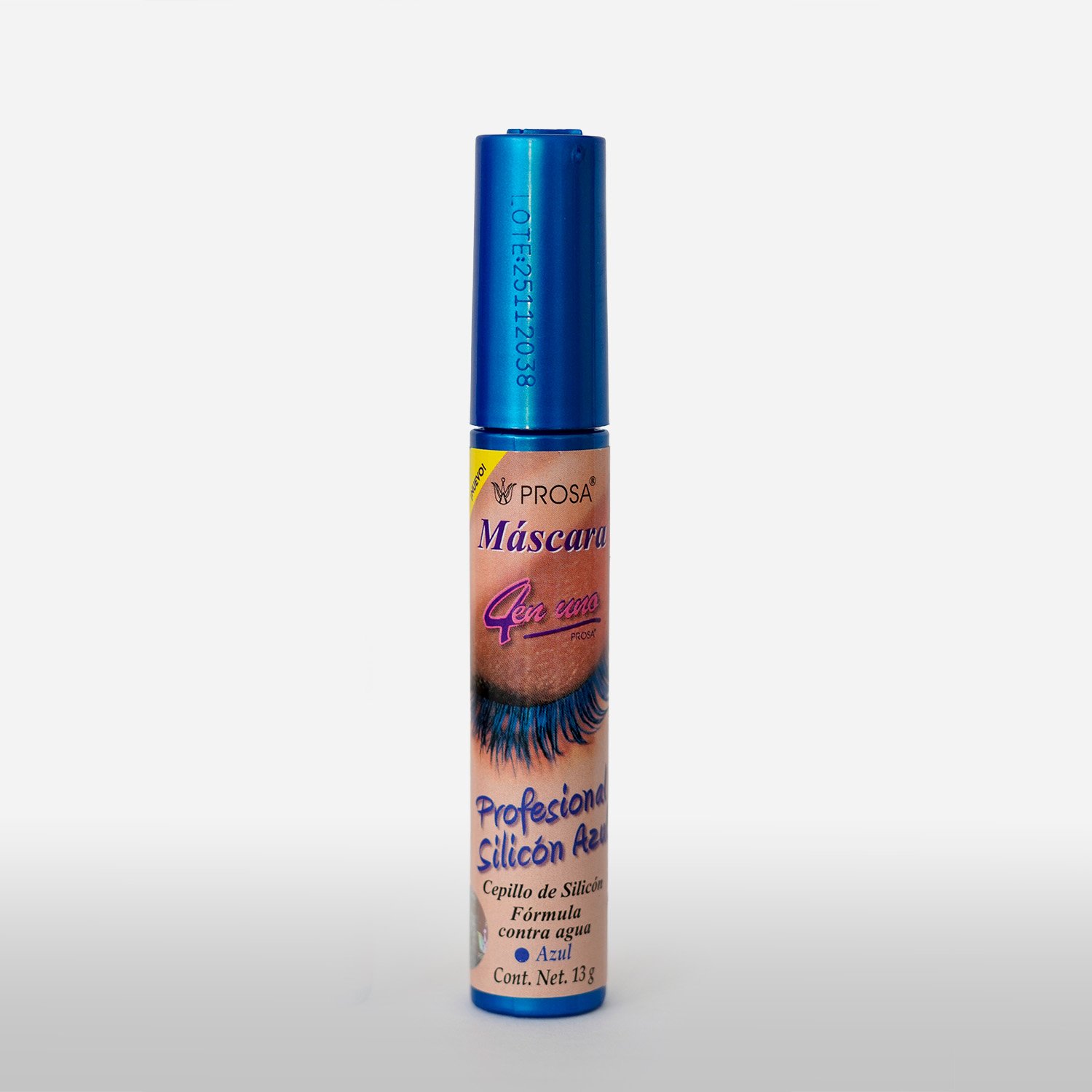 Pestañina Profesional silicon azul