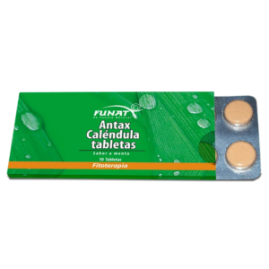 Antax calendula masticable 10 tabletas