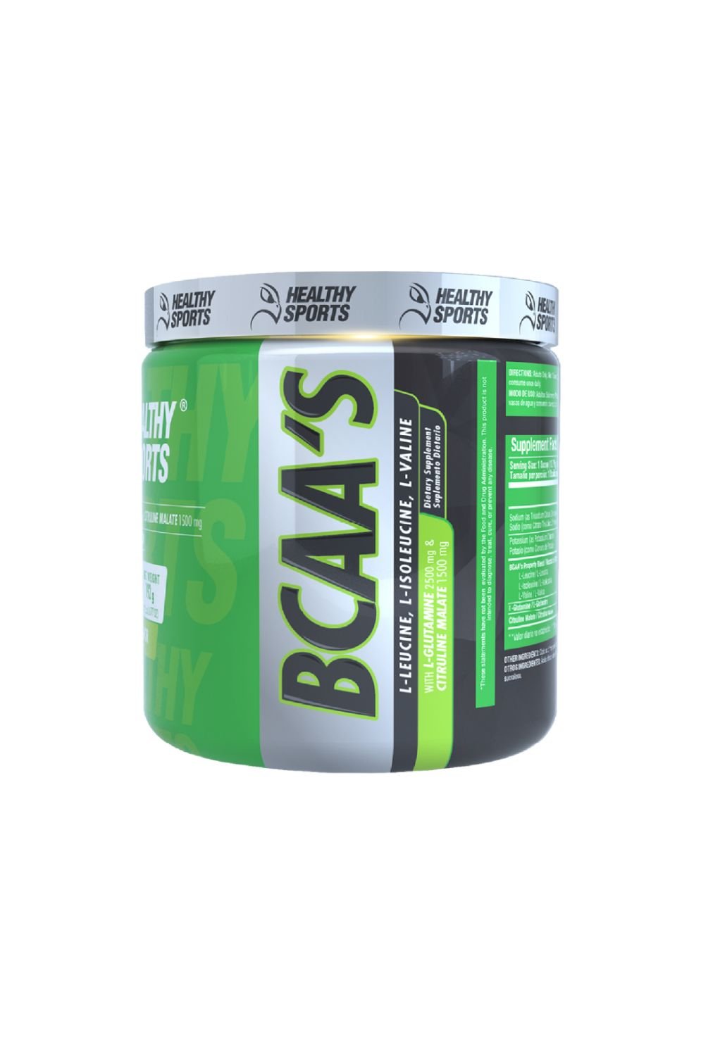 BCAA's 192 g – 15 Servicios Fruit Punch (Healthy Sports)