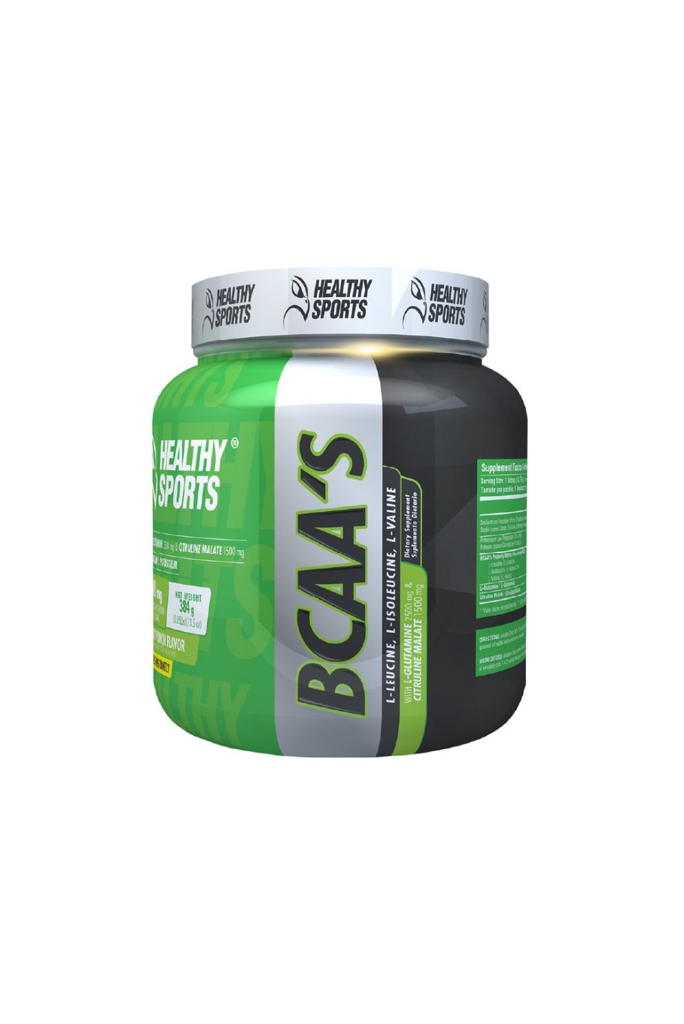BCAA's 384 g – 30 Servicios Fruit Punch (Healthy Sports)