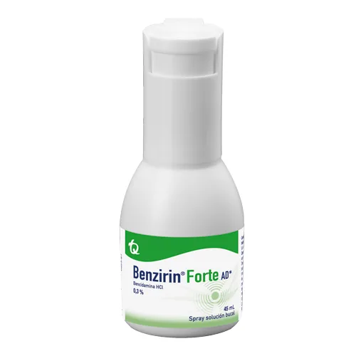 Benzirin Forte AD Spray Bucal 0,3% x45 ml