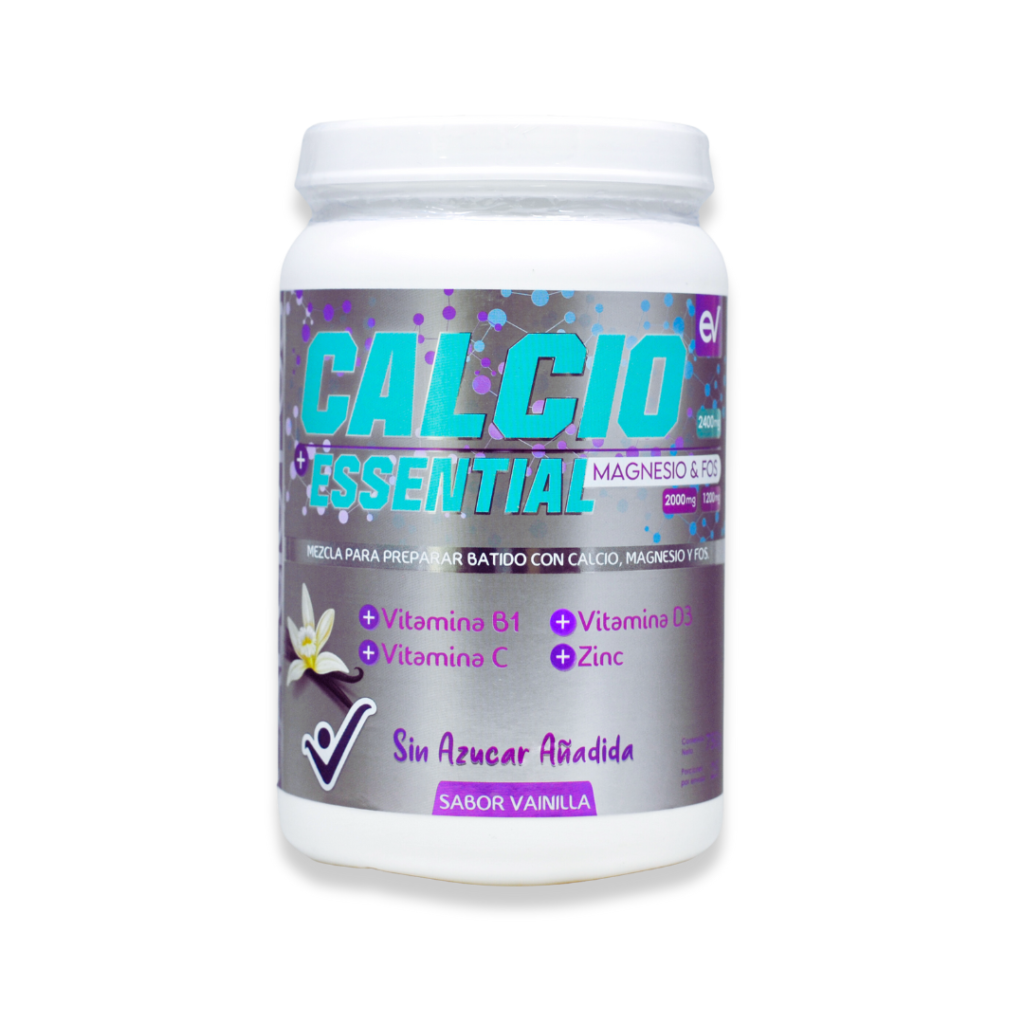 Calcio Essential con Magnesio y Fósforo Sabor Vainilla