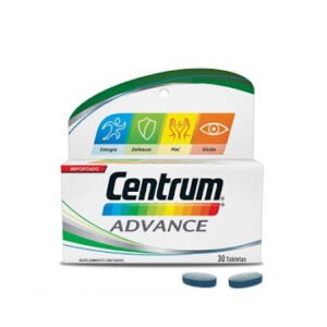 Centrum Advance Multivitamínico Hombres y Mujeres 18 a 49 Años x 30 Tabs