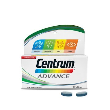 Centrum Advance Multivitamínico x 100 Tabletas