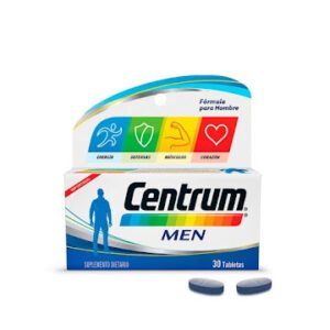 Centrum Men, Multivitamínico hombres entre 18 y 49 años X 30 tabs
