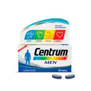 Centrum Men, Multivitamínico hombres entre 18 y 49 años X 60 tabs