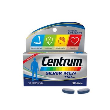 Centrum Silver Men +50 x 30 Tabletas