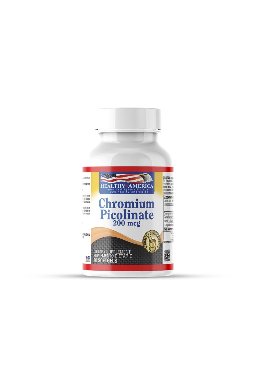 Comprar Chromium Picolinate 200 mcg - 30 softgels en Colombia | Natural Be Chromium Picolinate 200mcg 30softgels