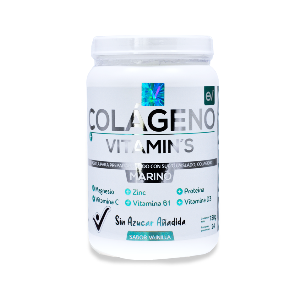 Colágeno Marino Vitamins Sabor Vainilla x 750 g