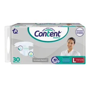 Content Medical L Pañales x 30 unidades