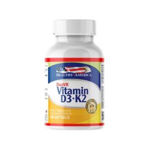 Duovit Vitamina D3 + K2 –“ 100 Softgels (Healthy America)