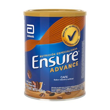 Ensure Advance Café Lata x 400 gr