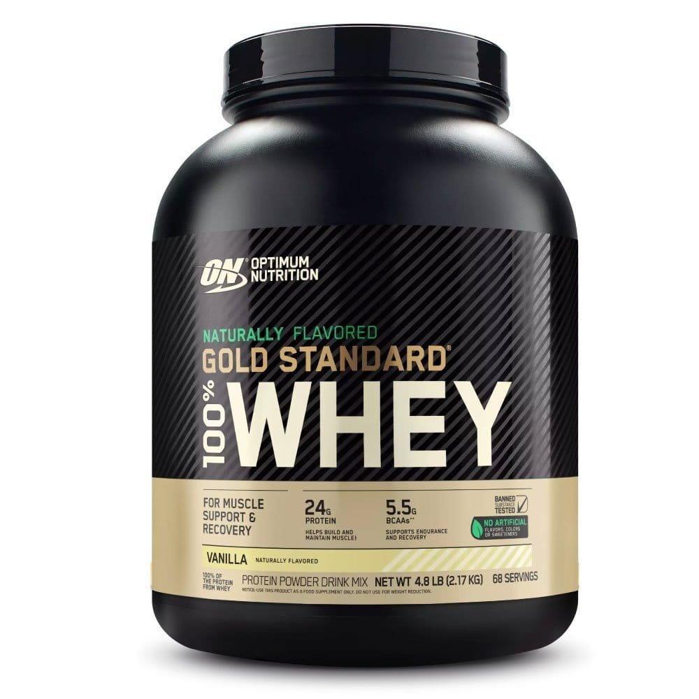 Gold Standard 100% Whey Naturally Flavored 4.8 lb