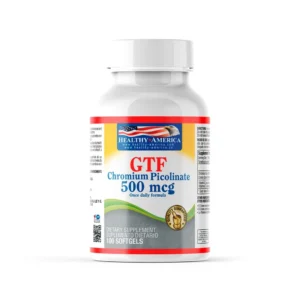 Gtf Chromium 500mcg 100softgels