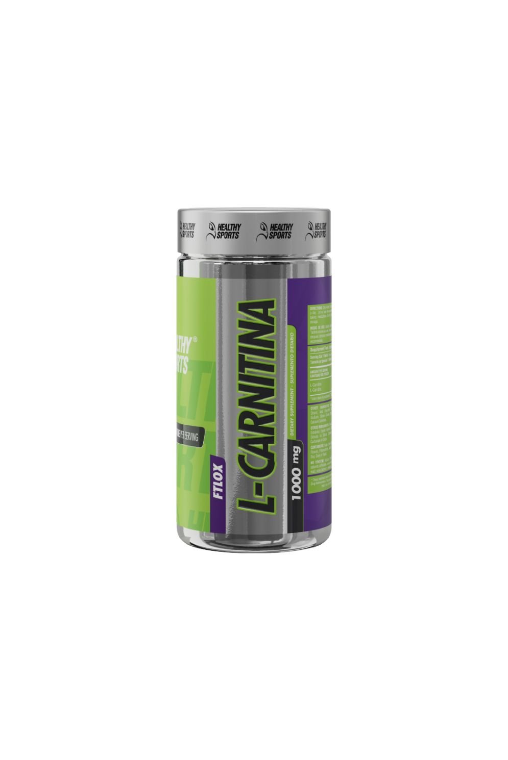 L-Carnitina 1000 mg – 60 Tabletas (Healthy Sports)