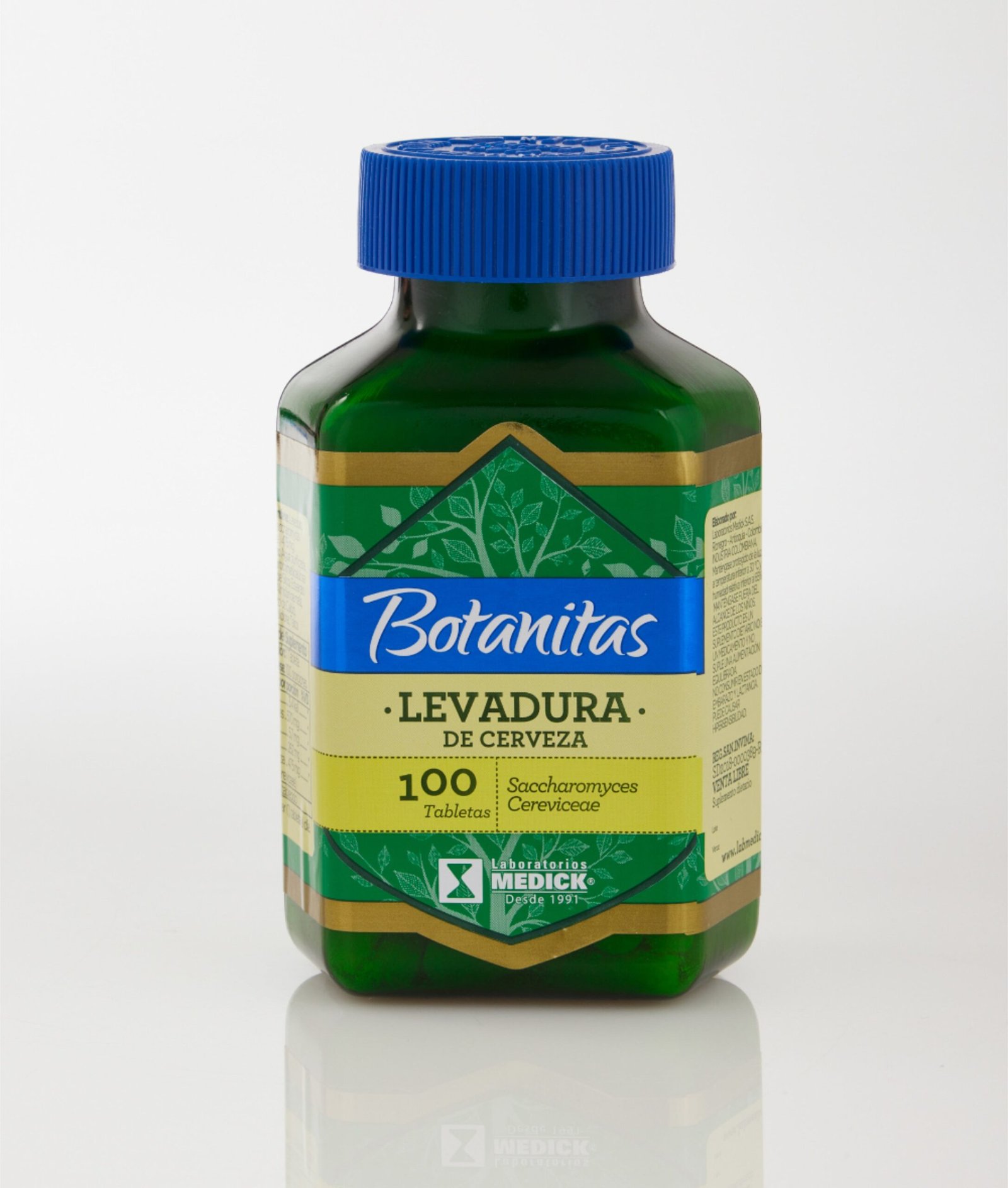 Levadura de Cerveza Botanitas x 100 tabletas