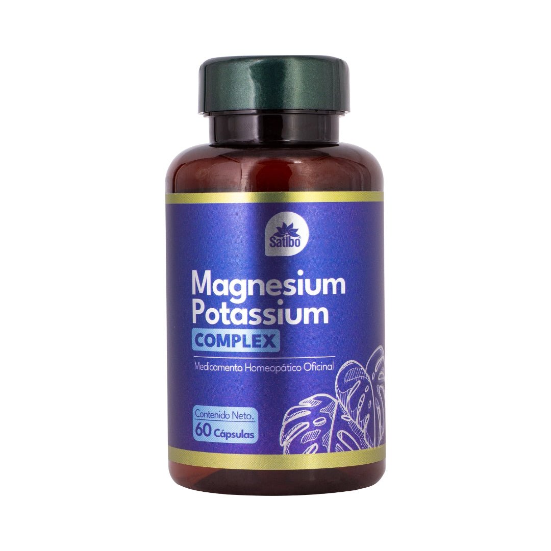 Magnesio + Potasio Satibo x 60 Cápsulas