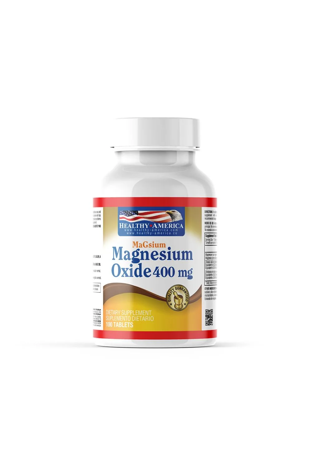 Magnesium Oxide 400 mg x 100 Tabletas