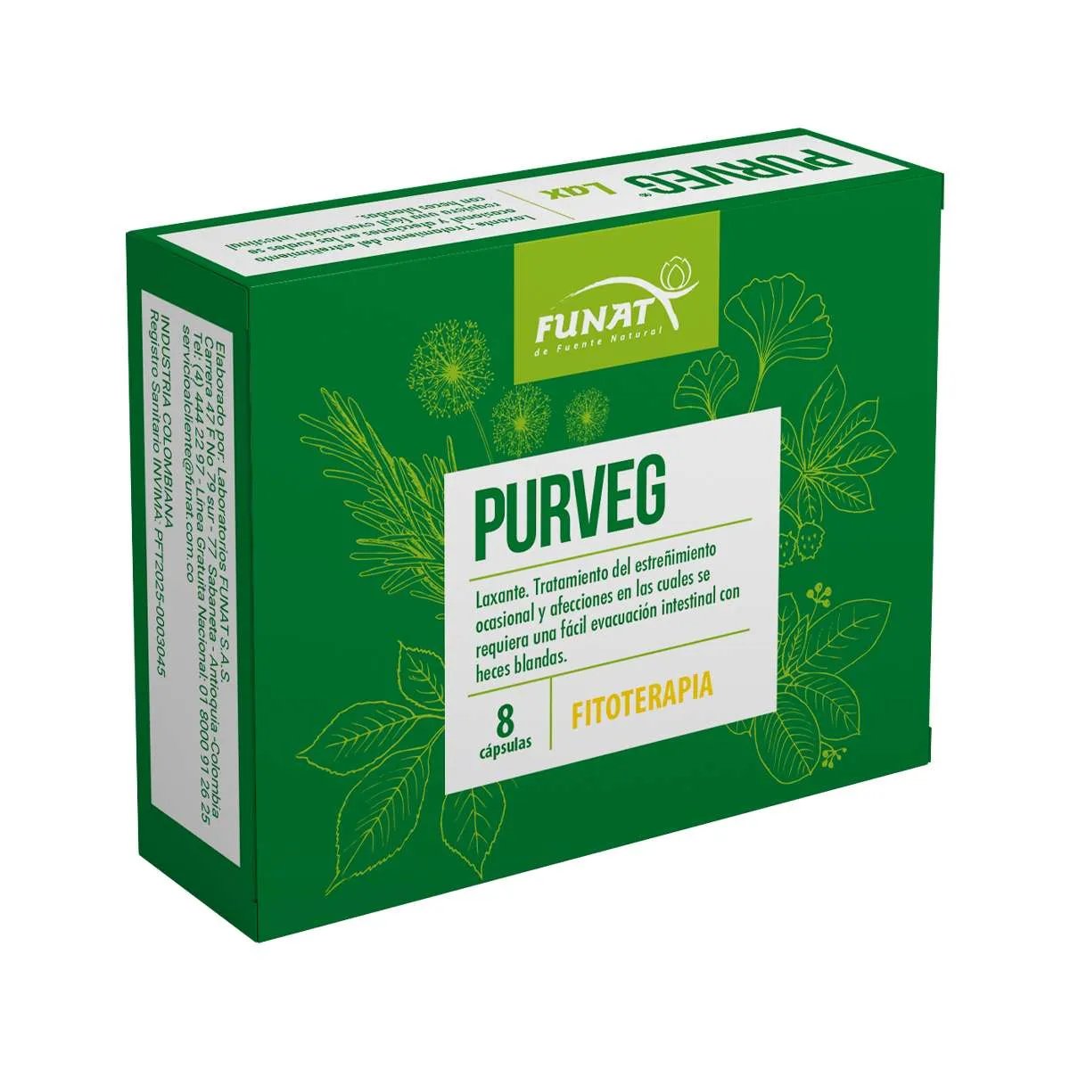 Purveg Funat Cápsulas x 8