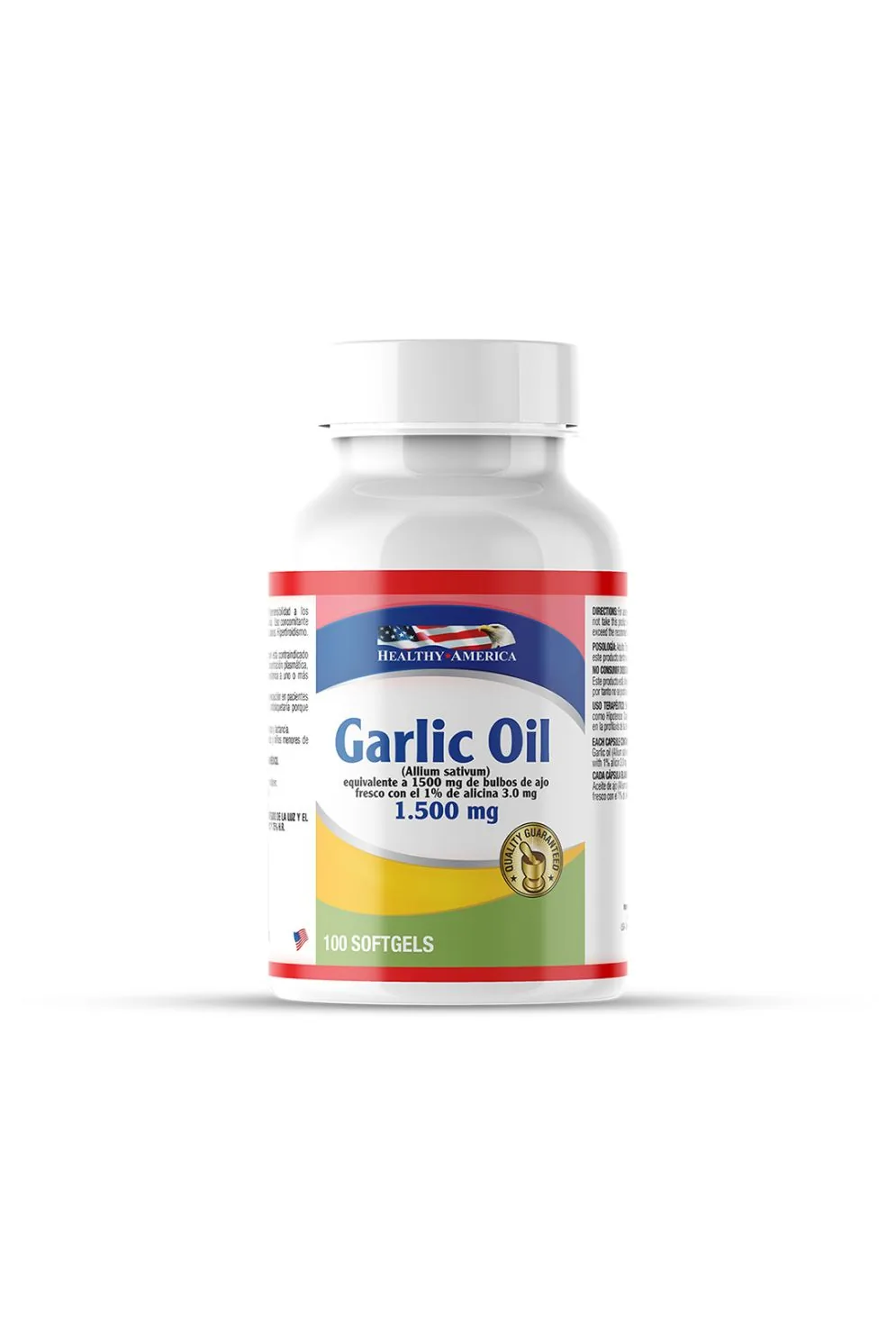 Garlic Oil 1500 mg (100 softgels)