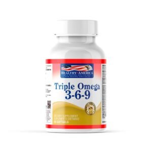 Triple Omega 3-6-9 1200 mg – 60 Softgels (Healthy America)