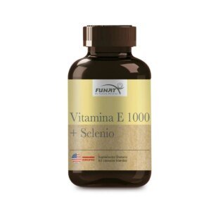 Vitamina e 1000 + selenio x 60 cápsulas